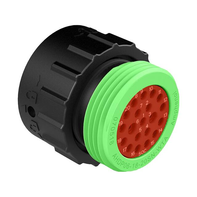 AHDP06-18-20SN-WTA Amphenol Sine Systems Corp  Alloggiamenti per connettori circolari